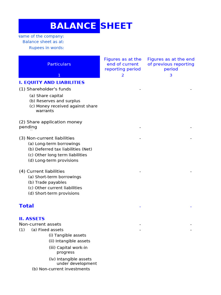 Comprehensive Balance Sheet Overview | PDF | Balance Sheet | Corporations