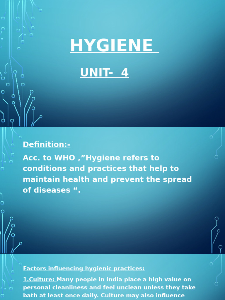 Essential Hygiene Practices and Care | PDF | Hygiene | Shoe