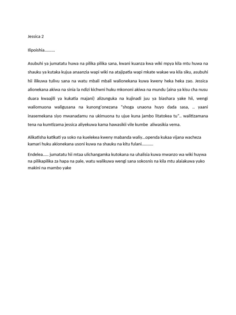 Jessica 2 | PDF