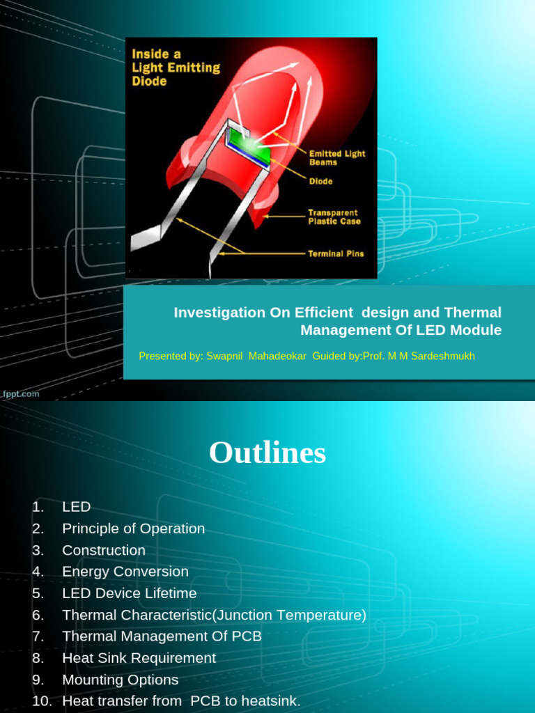 Research Ledmodule | PDF | Printed Circuit Board | Light Emitting Diode
