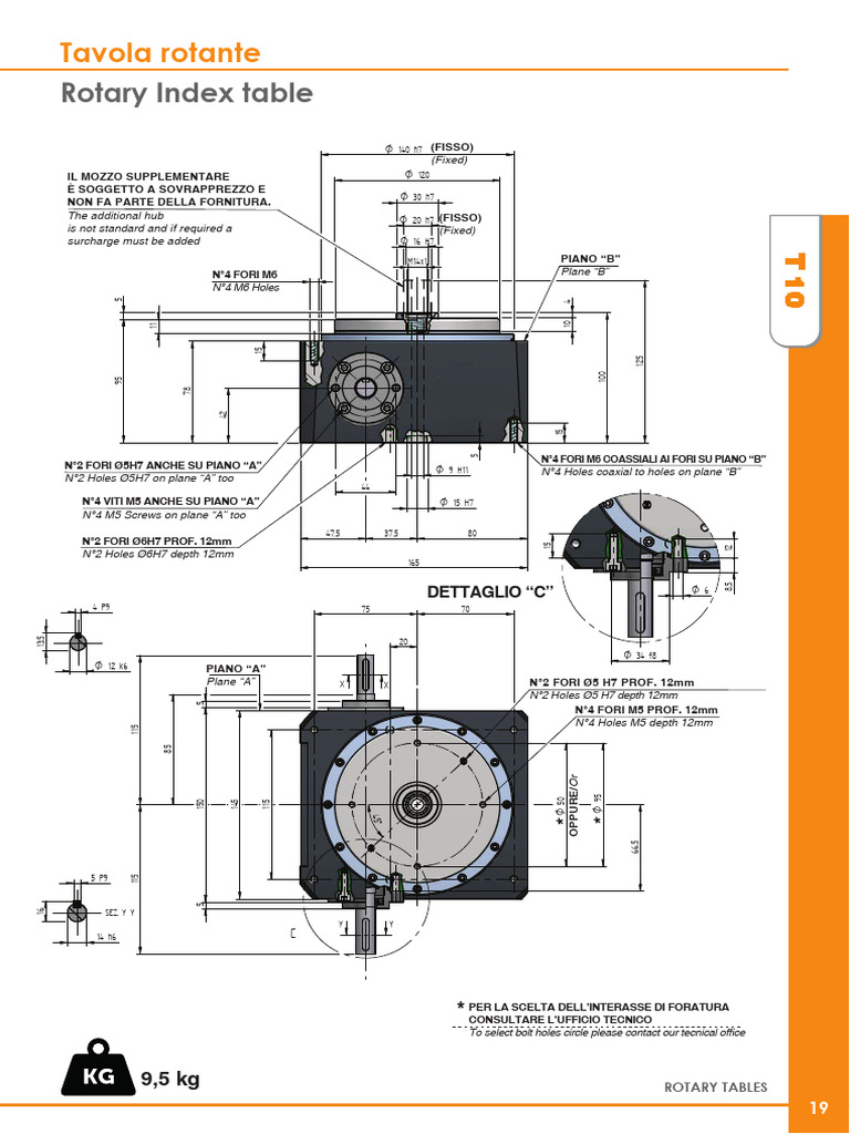 Rotary Index Table: Tavola Rotante | PDF