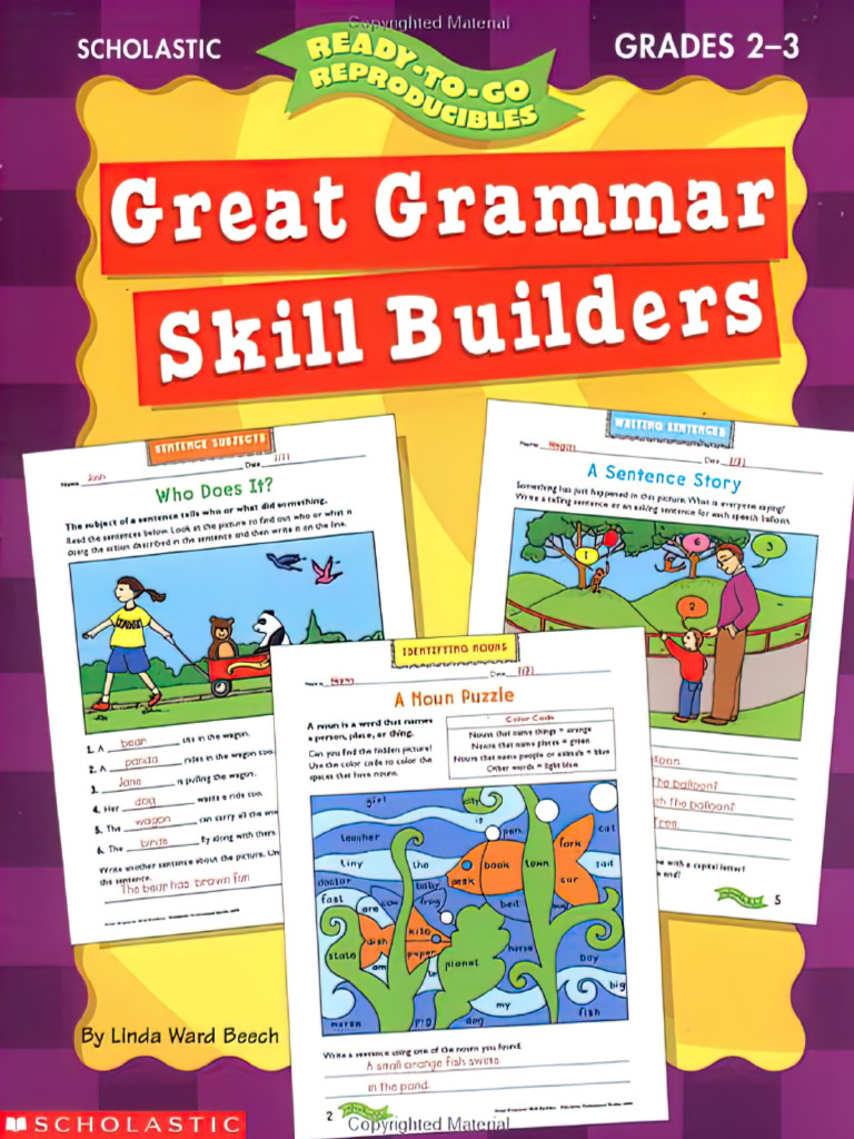 Grammar Skill Builders for Grades 6-8 | PDF