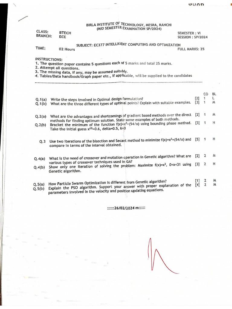 Mid Sem | PDF