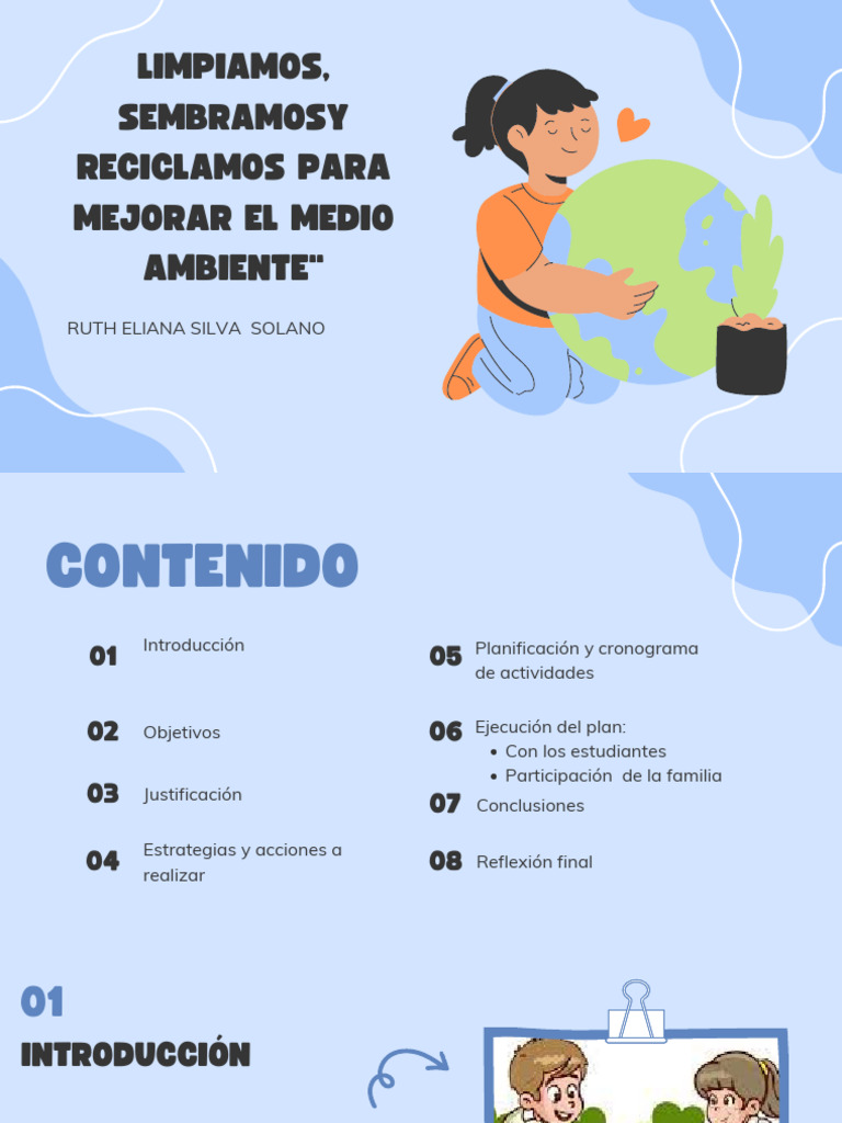 Cuidado del Medio Ambiente en la Escuela | PDF | Residuos | Reciclaje