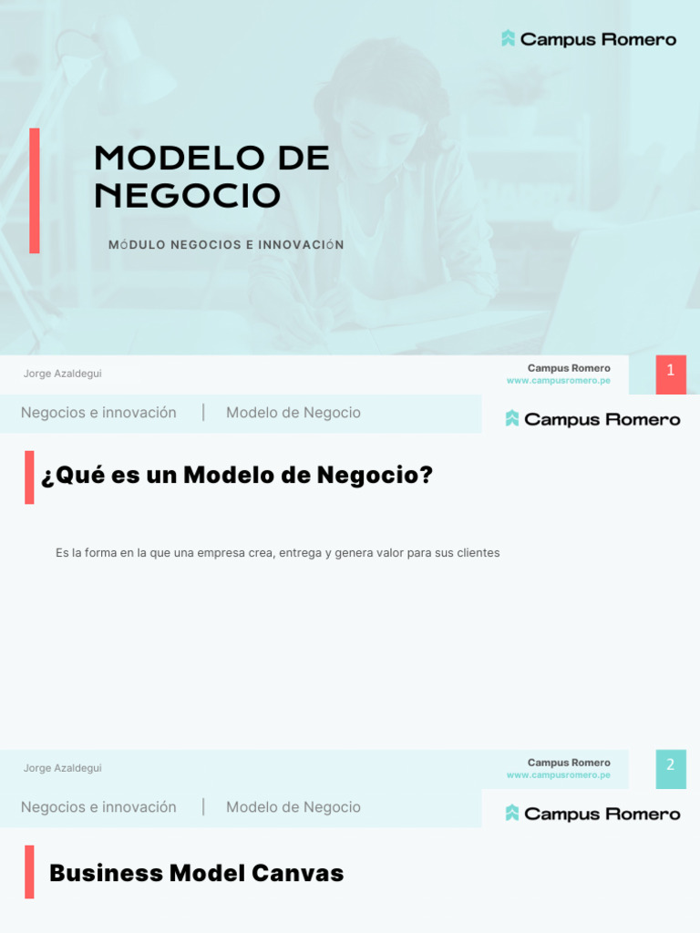 Modelo de Negocio y Lean Canvas | PDF | Plan de negocios | Innovación