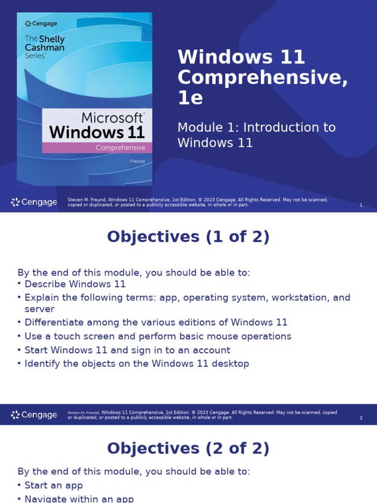 Introduction to Windows 11 Basics | PDF | Computing Platforms ...