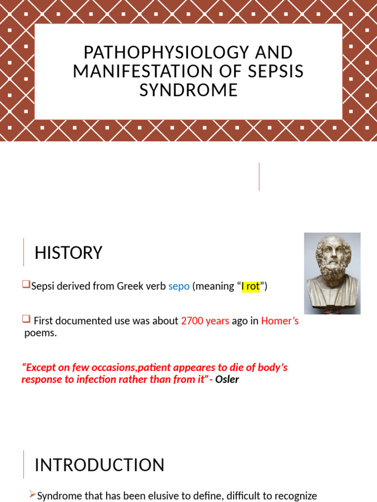 Sepsis: Pathophysiology and Manifestations | PDF | Sepsis | Shock ...