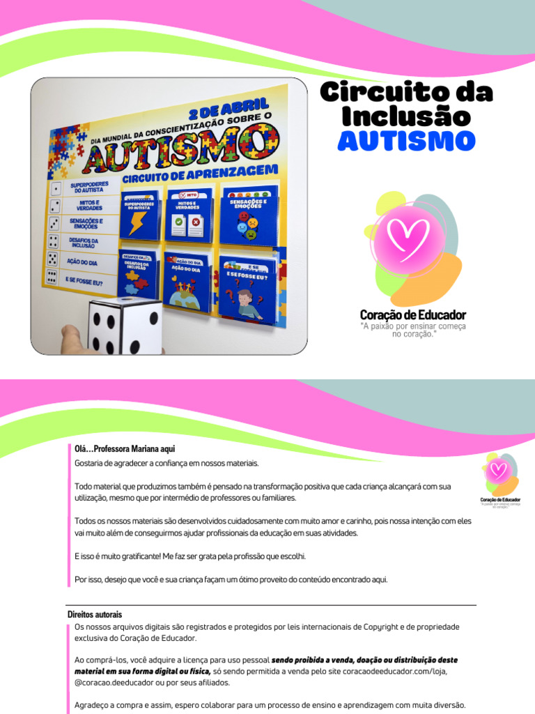 Circuito Da Inclusão - Autismo | PDF | Autismo | Empatia