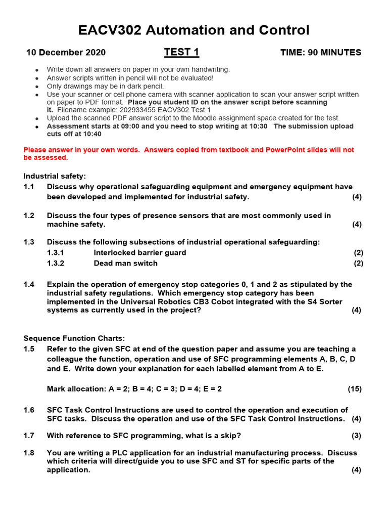 EACV302 Automation Test Instructions | PDF | Image Scanner | Computer ...