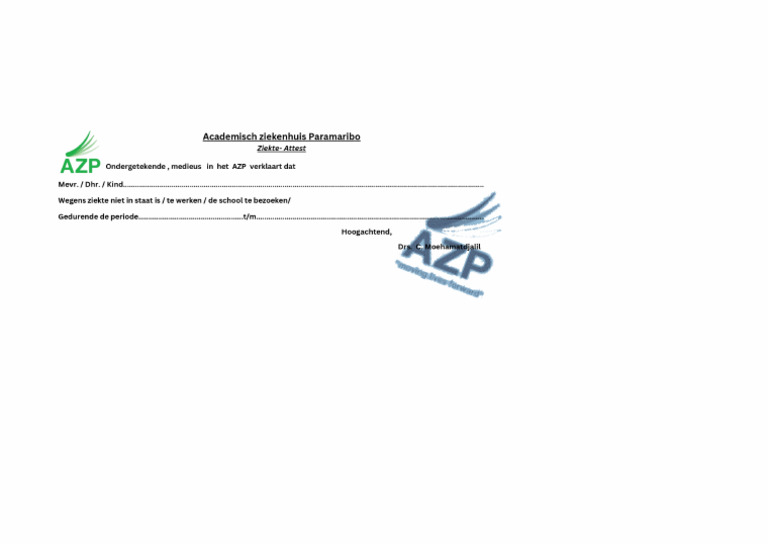 Academisch Ziekenhuis Paramaribo Graphic | PDF