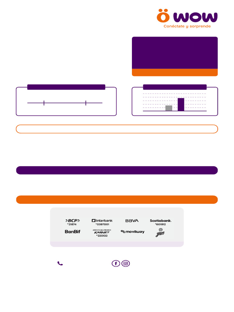 Factura de Internet Enero 2025 - WOW TEL | PDF