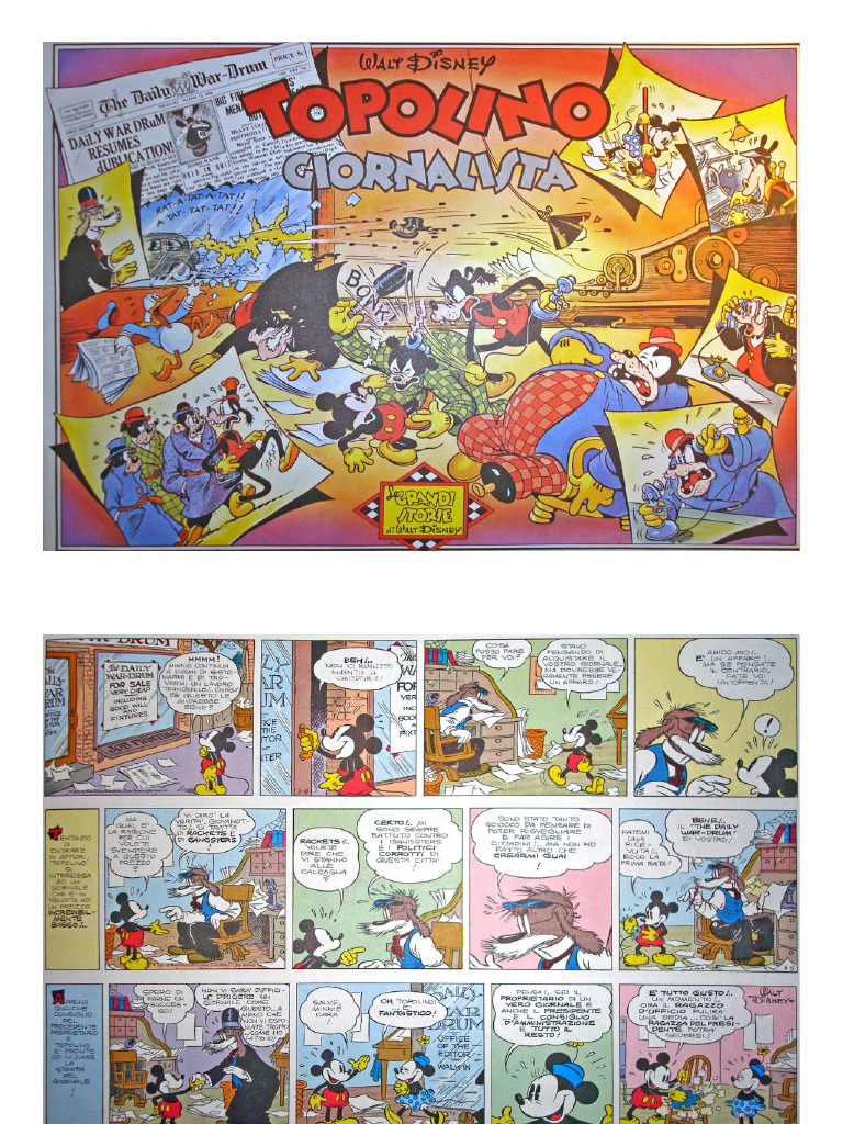 Topolino giornalista | PDF