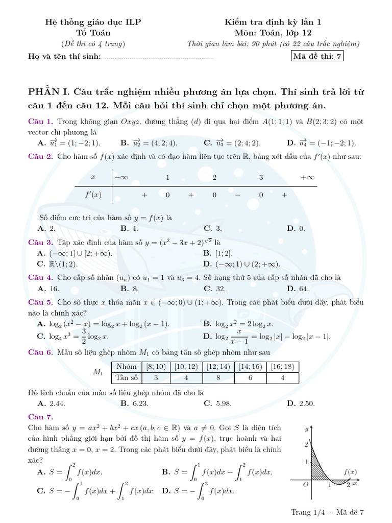 Test 7 | PDF