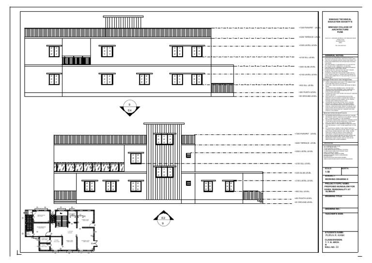 Elevations 2 | PDF | Concrete | Building Engineering