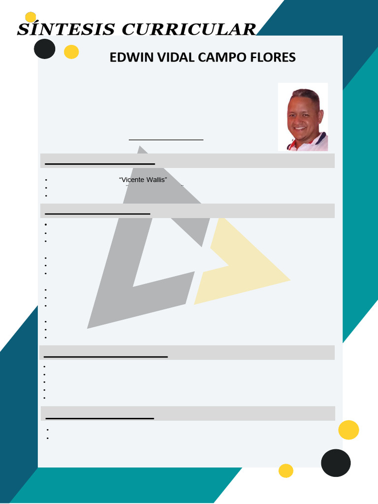 Edwin Vidal Campo Flores | PDF