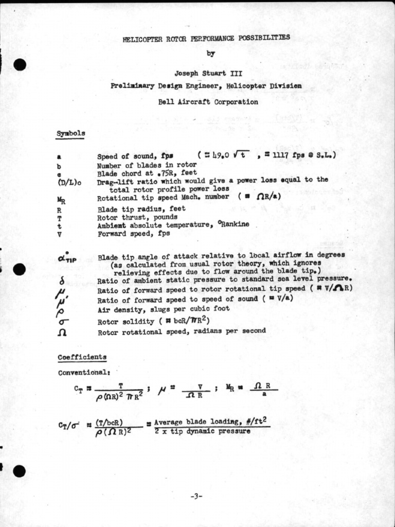 Helicopter Rotor Performance Analysis | PDF | Helicopter Rotor | Helicopter