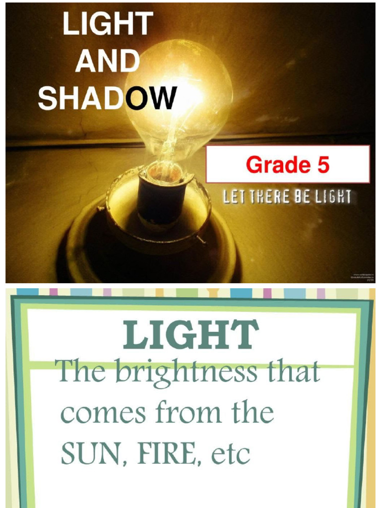 Light and Shadow | PDF