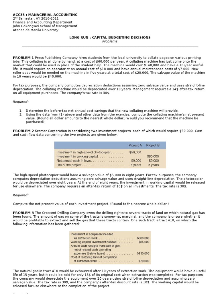 Fin 550 5 2 homework capital budgeting 07 picture