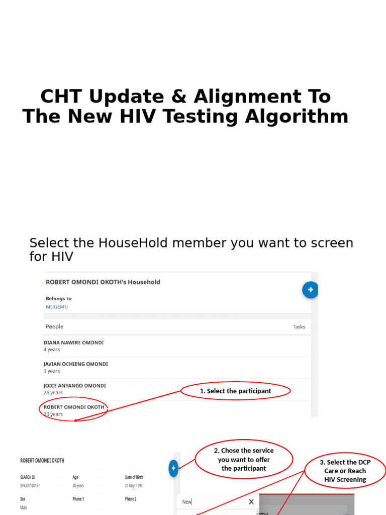 New HIV Testing Algorithm Guide | PDF