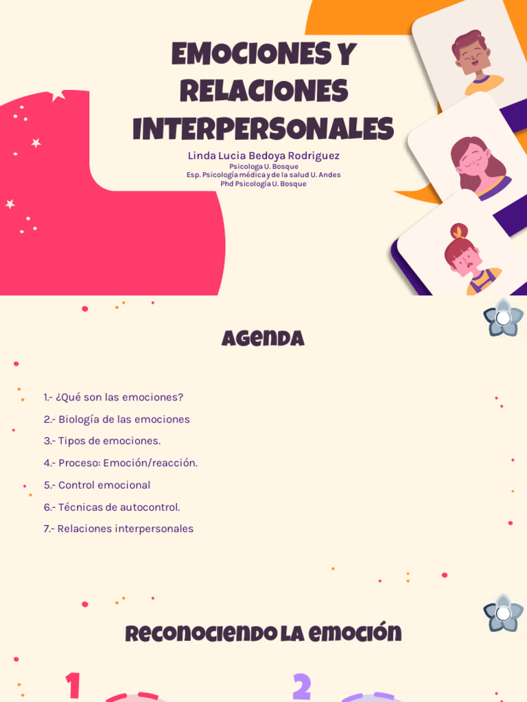 Emociones y su Impacto en Relaciones | PDF | Las emociones | Cognición