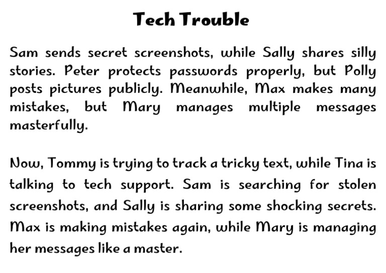 Tech Troubles: Secrets and Mistakes | PDF