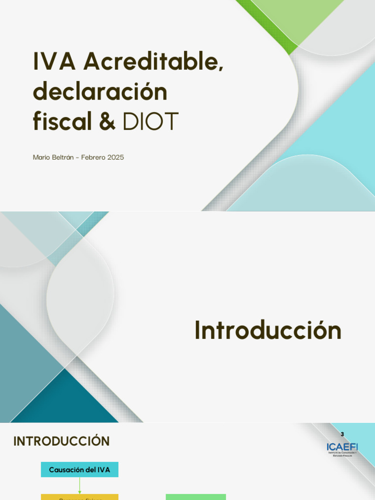 IVA Acreditable: Requisitos y Declaración | PDF | Impuesto al valor ...