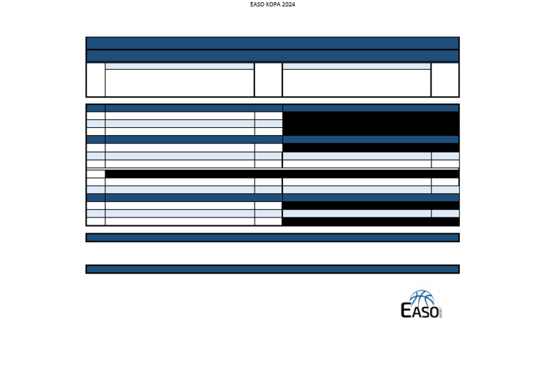 EASO KOPA 2024: Calendario y Normas | PDF | Reglas y regulaciones ...