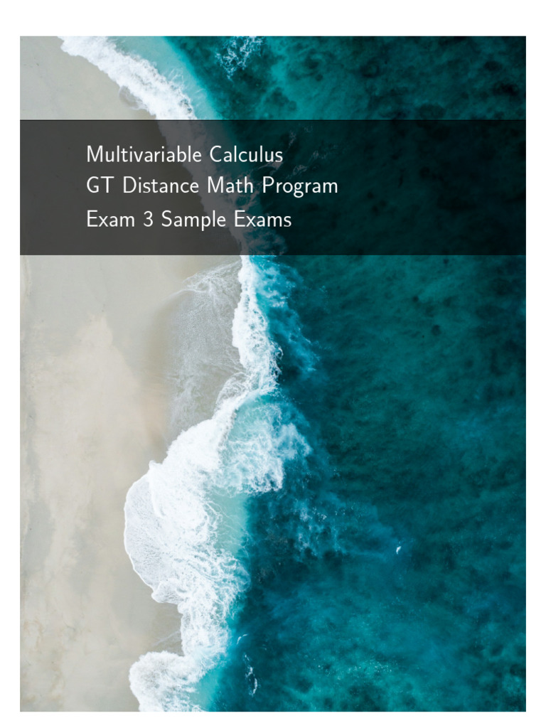 Open Open Math 2551 Exams Current +28829 PDF | PDF | Sphere | Cartesian ...