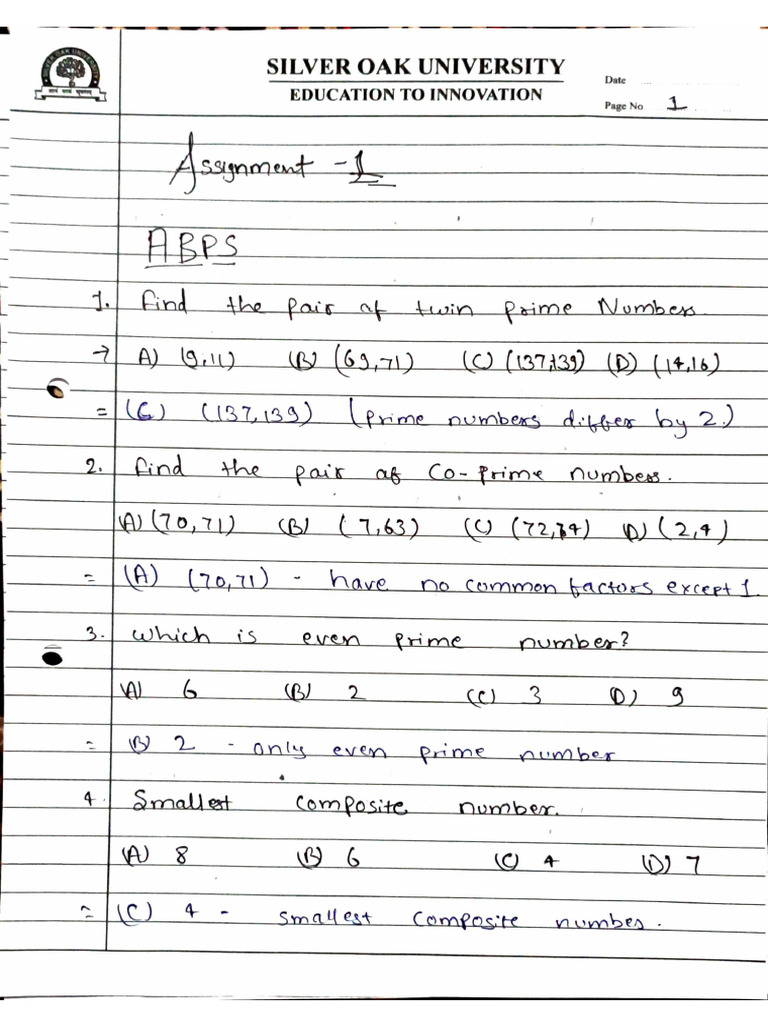 Assignment 1 Abps | PDF