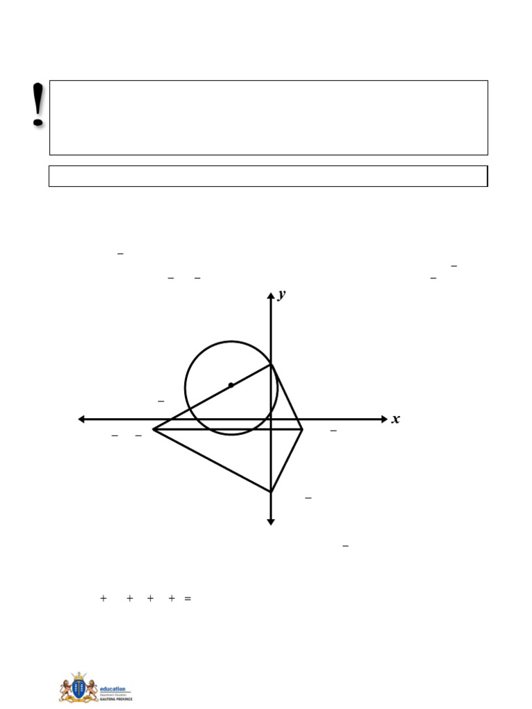 Grade 12 Analytical Geometry & Data Handling | PDF | Elementary ...