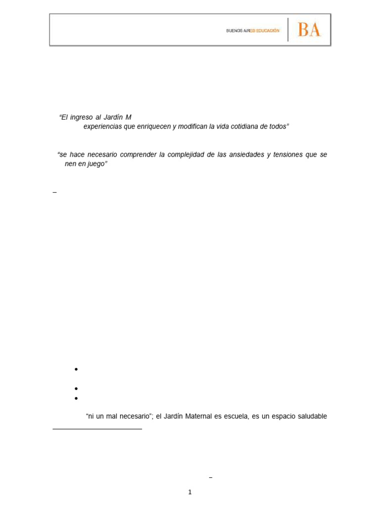 Previsiones Curriculares Jardines Maternales | PDF | Educación de la ...