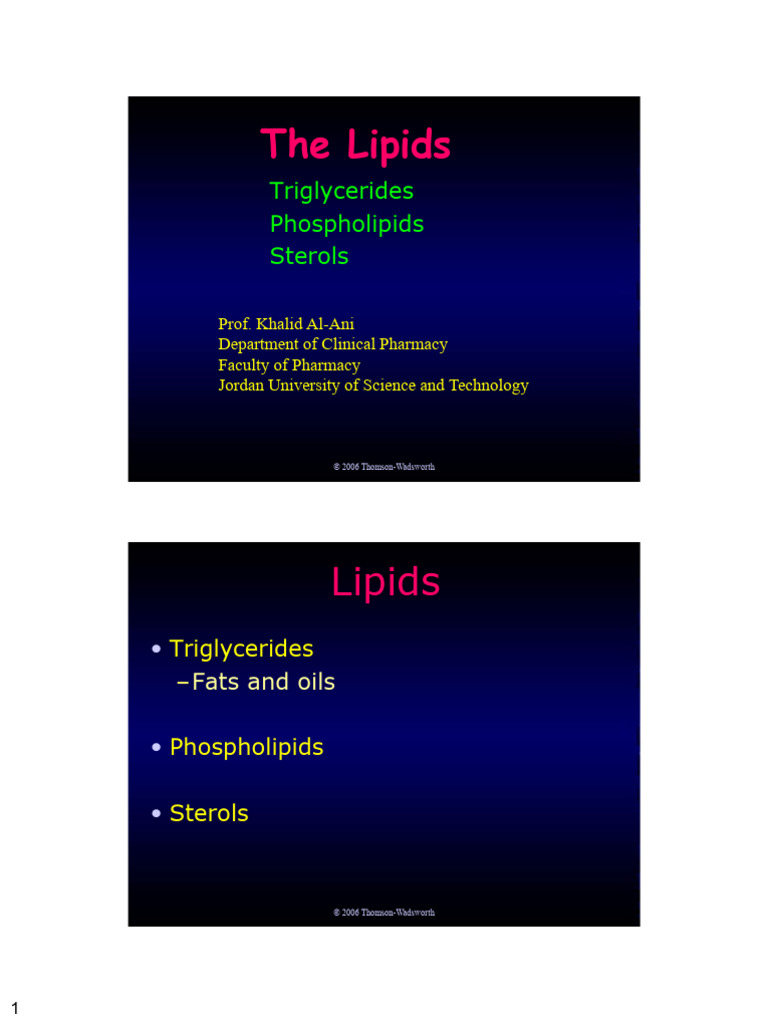 Understanding Dietary Lipids and Fats | PDF | Fatty Acid | Fat