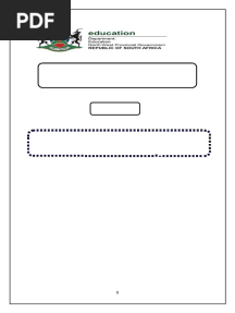 2025 Geo Grade 12 Term 1 Test Memo Eng