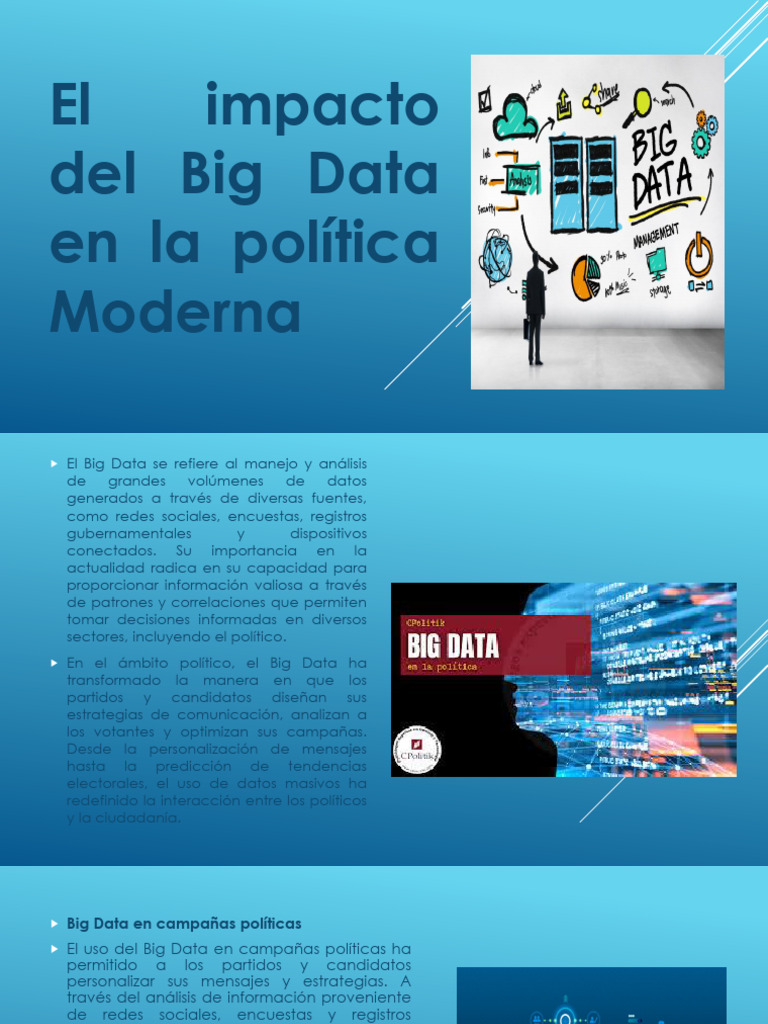 Big Data y su impacto en la política moderna | PDF | Big Data | Datos