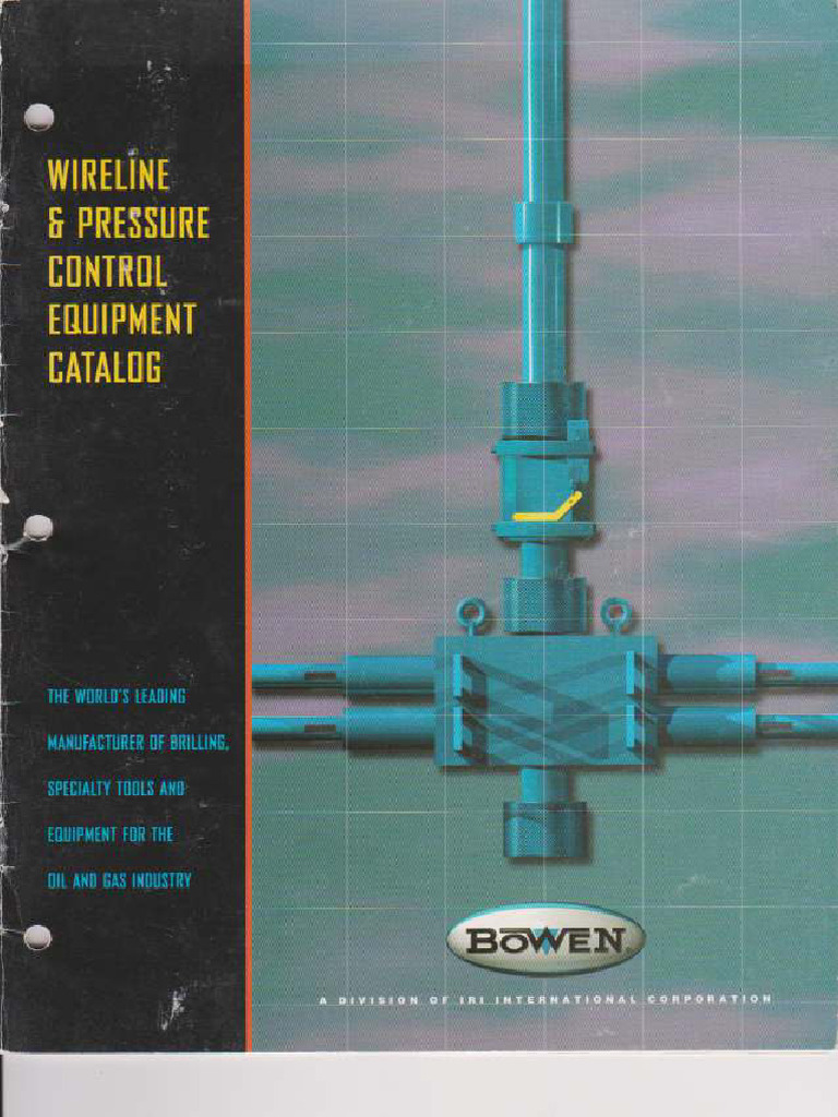 8 Bowen Wireline PCE Catalog 1997 | PDF