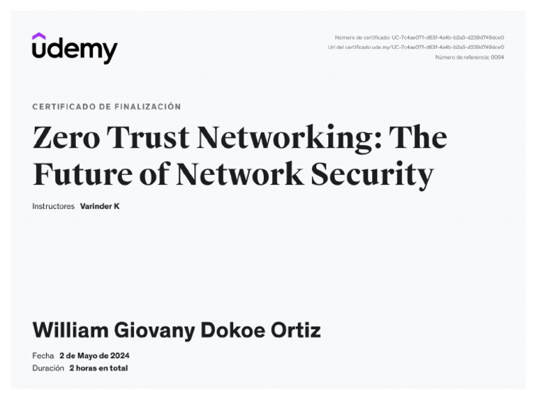 Zero Trust Networking | PDF