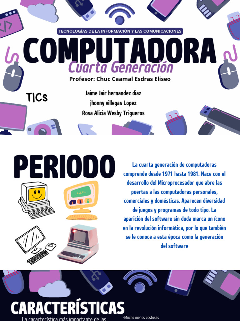 Cuarta Generación de Computadoras | PDF | Apple Inc. | Microprocesador