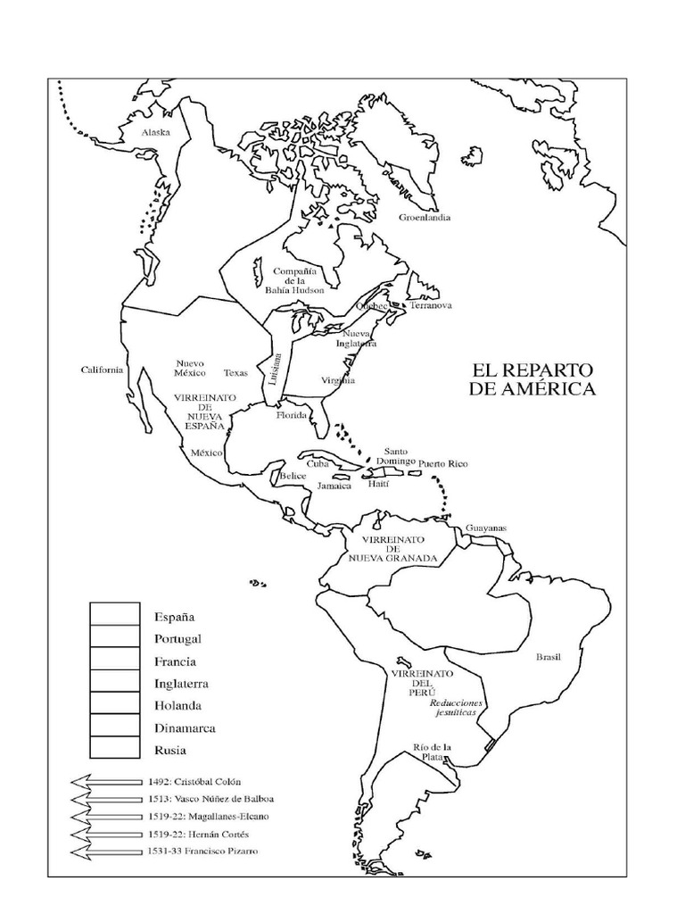 Mapa de Imperios Coloniales | PDF