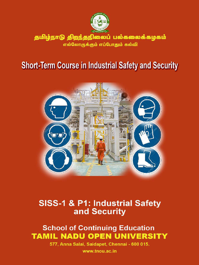 Industrial Safety and Security Course | PDF | Occupational Safety And ...