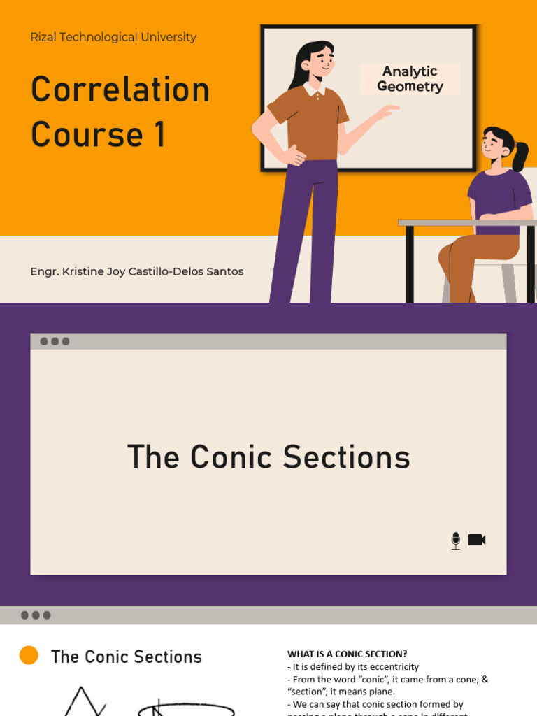Understanding Conic Sections and Eccentricity | PDF | Ellipse ...