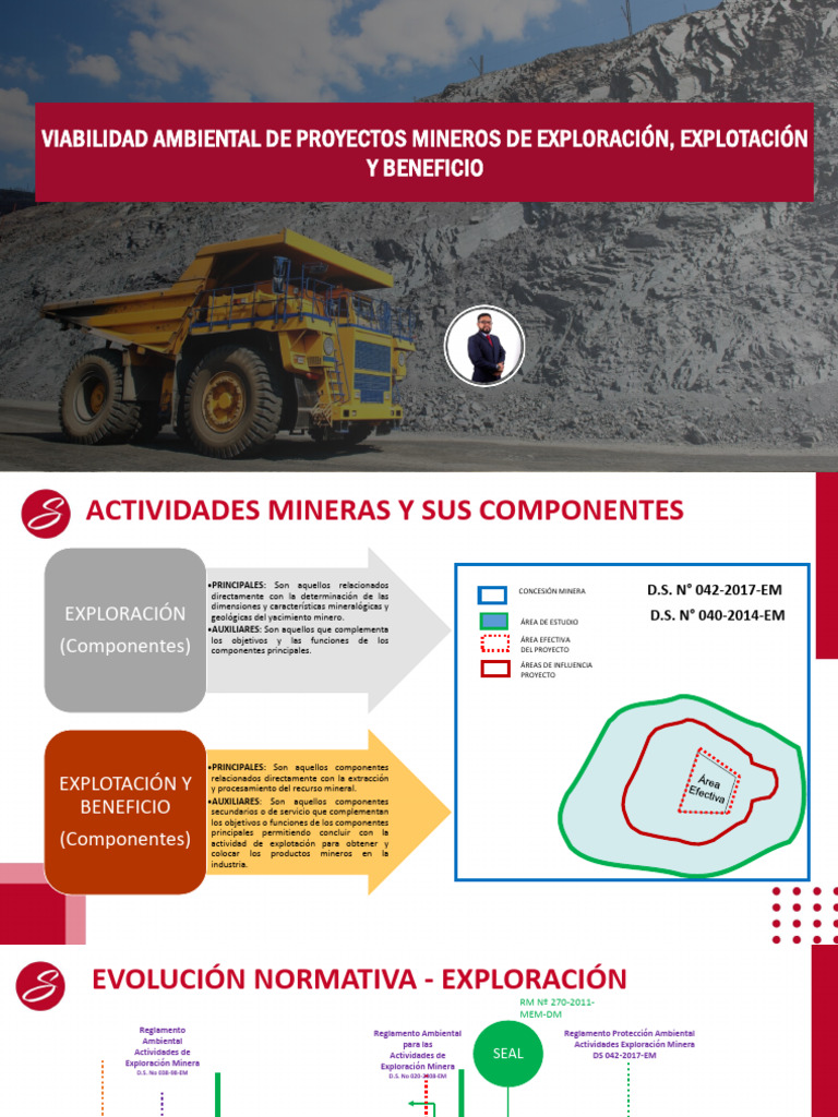 Viabilidad Ambiental de Proyectos Mineros de Exploración, Explotación y ...