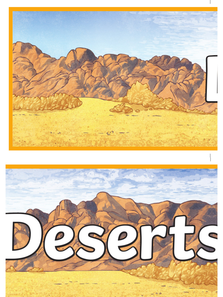 Deserts Display Banner | PDF