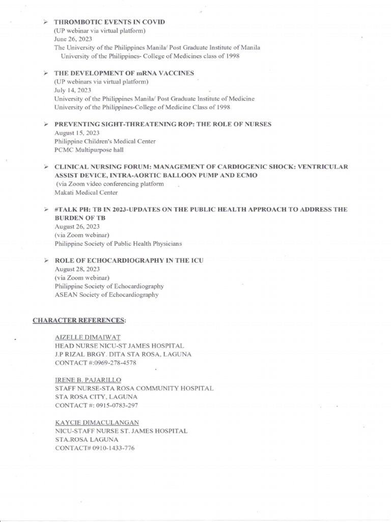 Resume Last | PDF