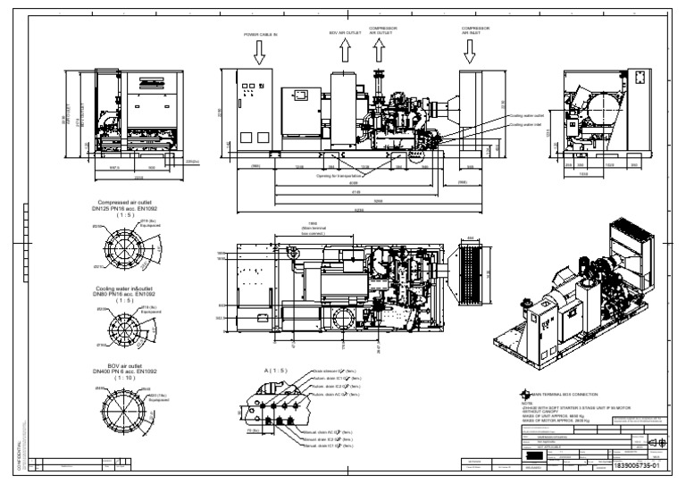 Compressed Air and Water Outlet Specs | PDF | Gas Technologies ...