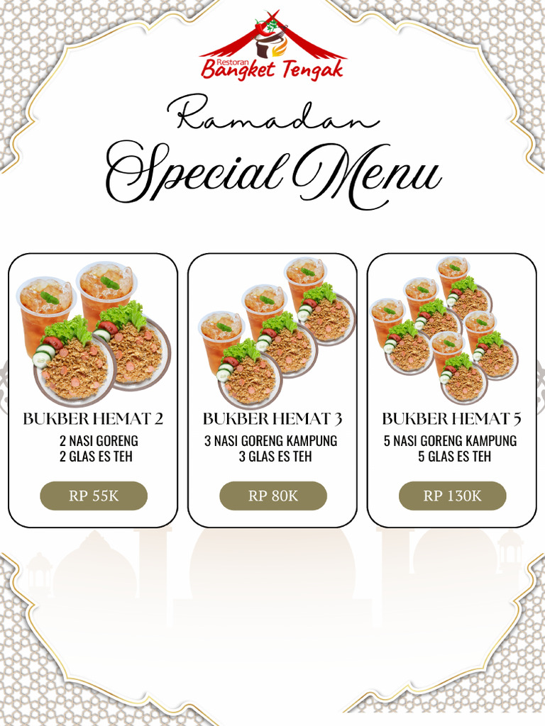 Menu Ramadan | PDF