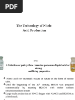 Ostwald Process for Nitric Acid Production | PDF | Nitric Acid | Nitrogen