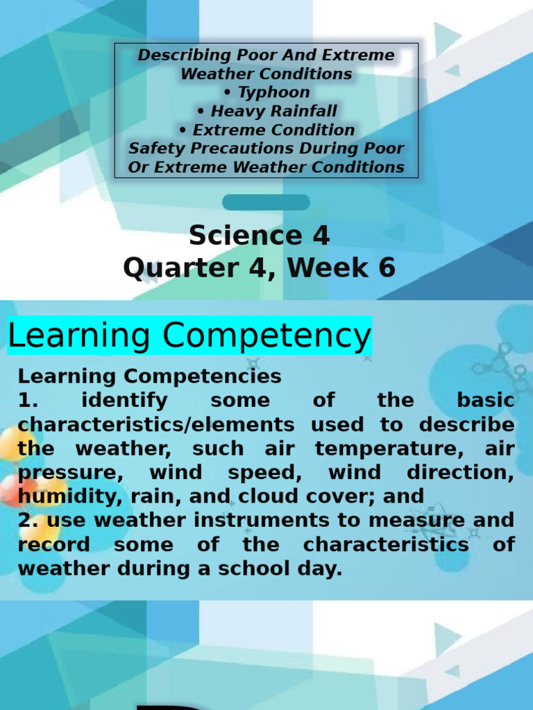 Understanding Extreme Weather Safety | PDF | Tropical Cyclones | Wound