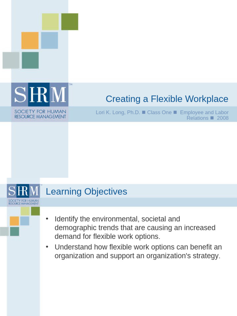 Creating Flex Work PPT_Final | PDF | Employee Retention | Employment