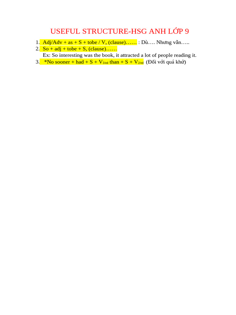 Useful Structure | PDF