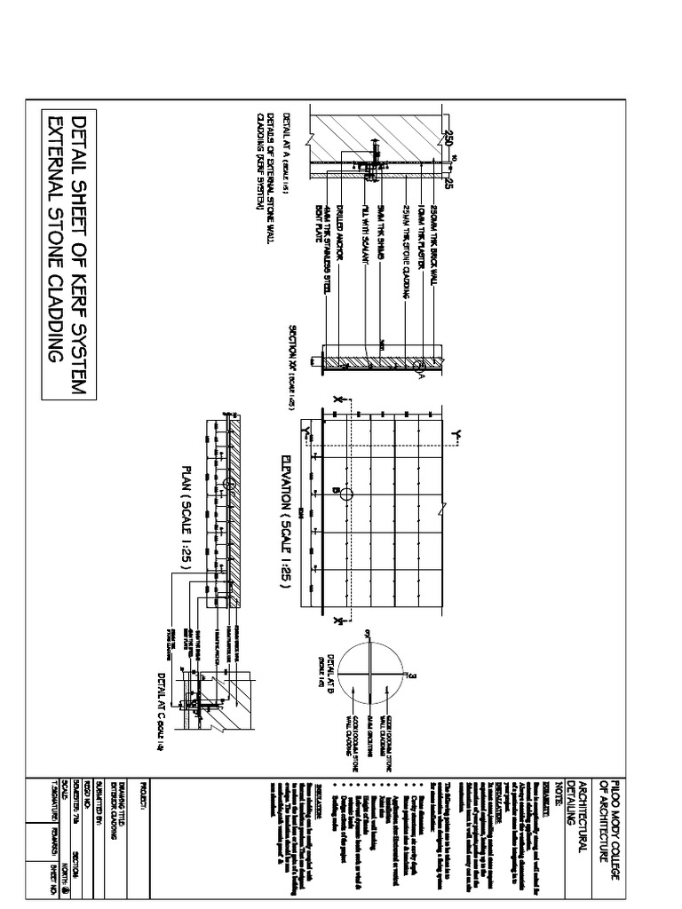 Stone Cladding Klip System | PDF